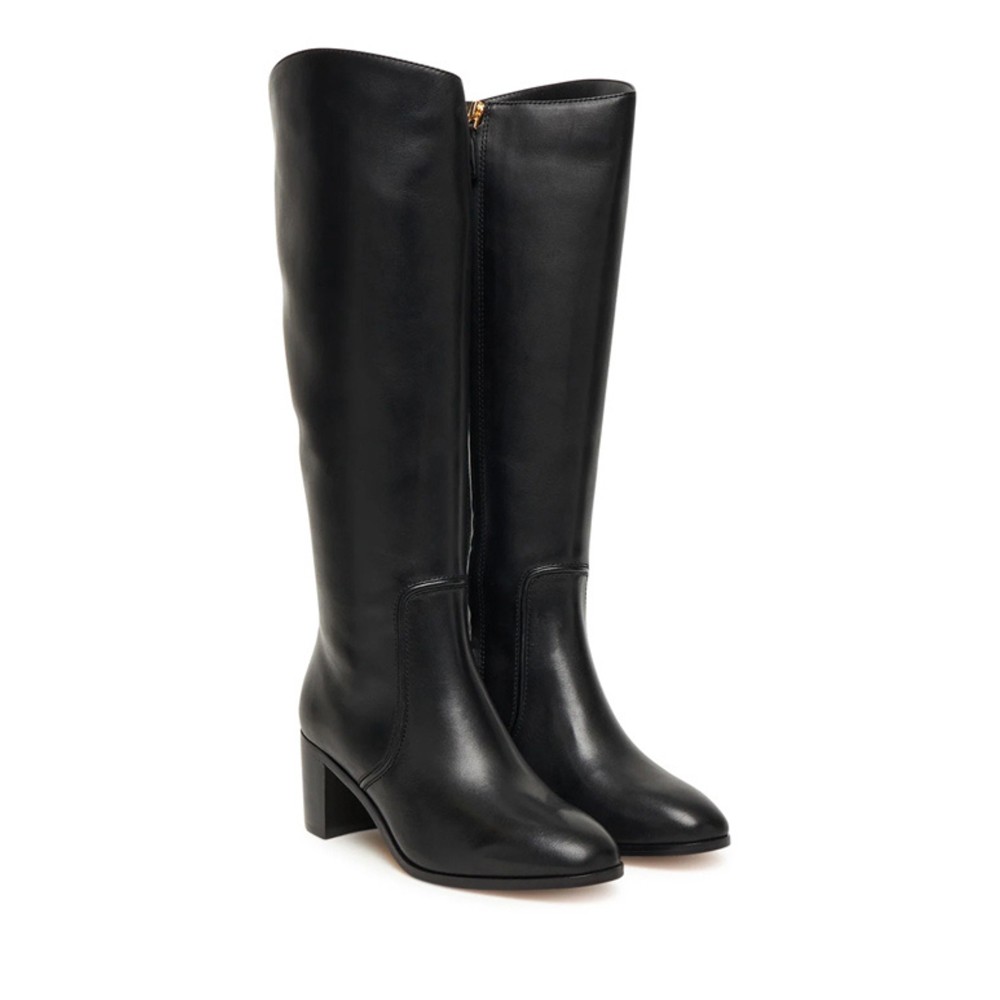 LAUREN RALPH LAUREN Auliniai moterims, Juoda, Charly boots tall boot 2