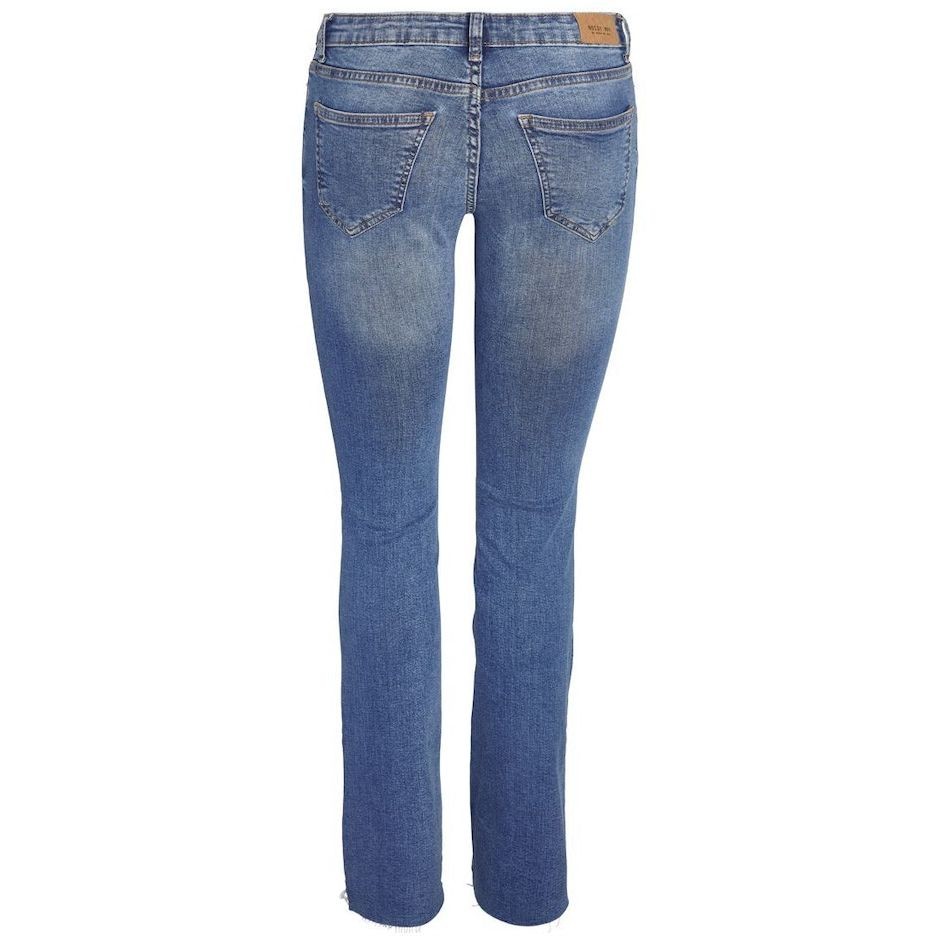 NOISY MAY Tiesūs džinsai moterims, Mėlyna, NMEVIE LW BOOTCUT JEA 2