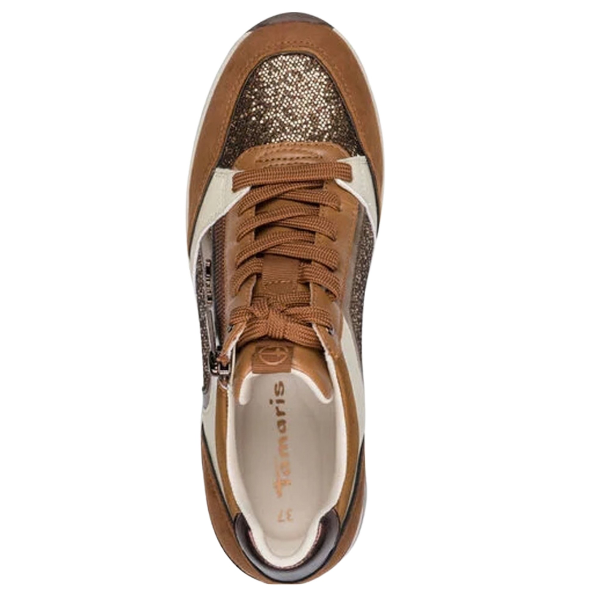 TAMARIS Laisvalaikio bateliai moterims, Ruda, Leisure 3