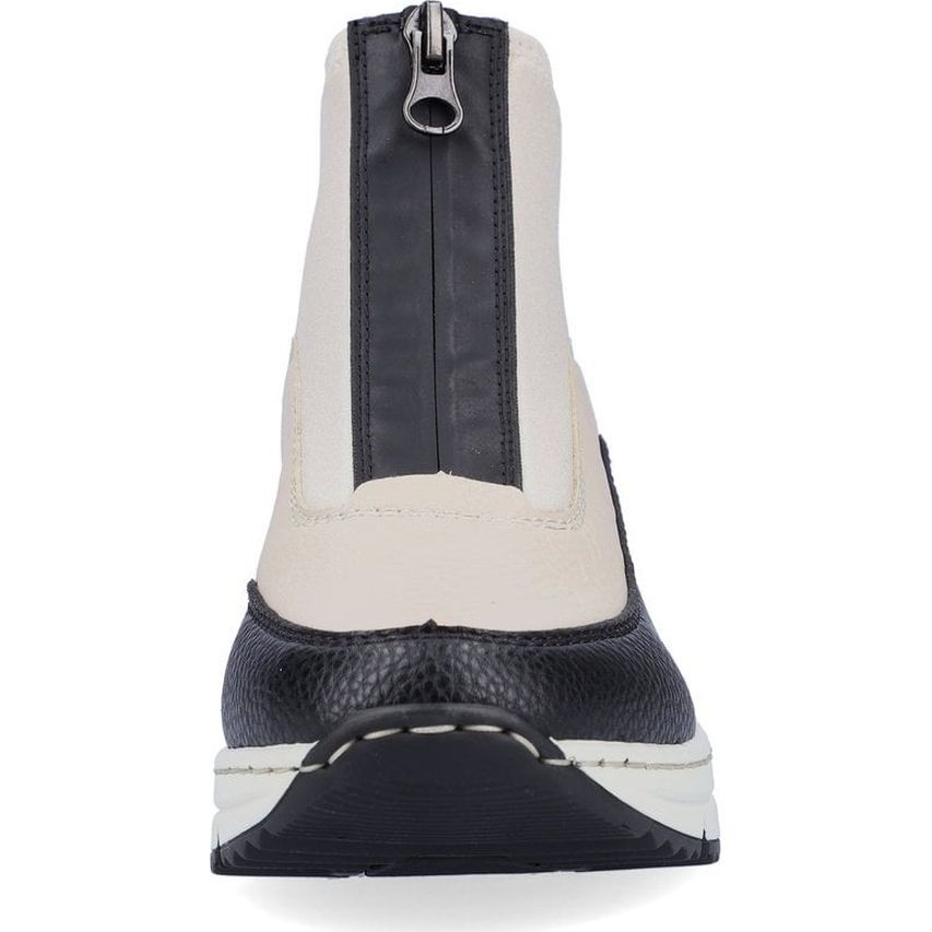 RIEKER Aulinukai moterims, Smėlio, Ladies short boots 6