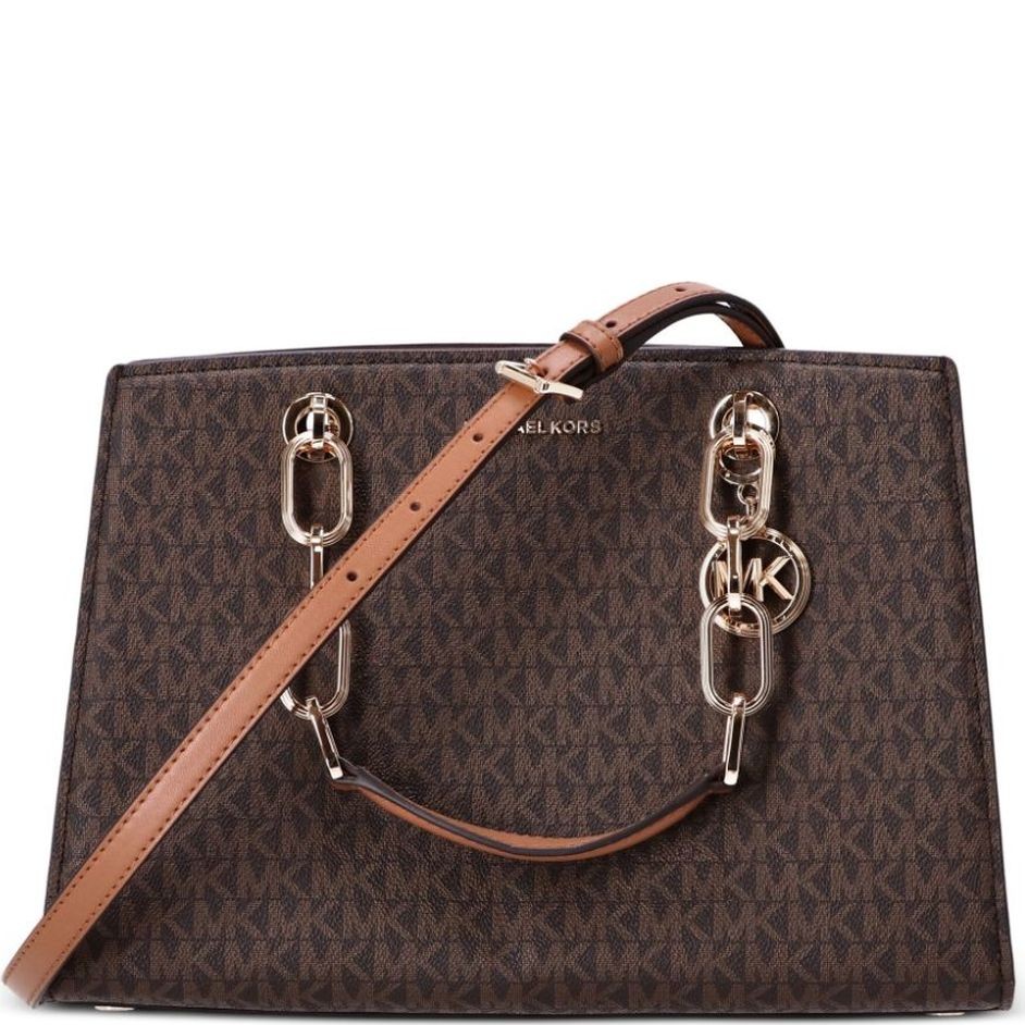 MICHAEL KORS Delninukė vyrams, Ruda, Medium satchel 1
