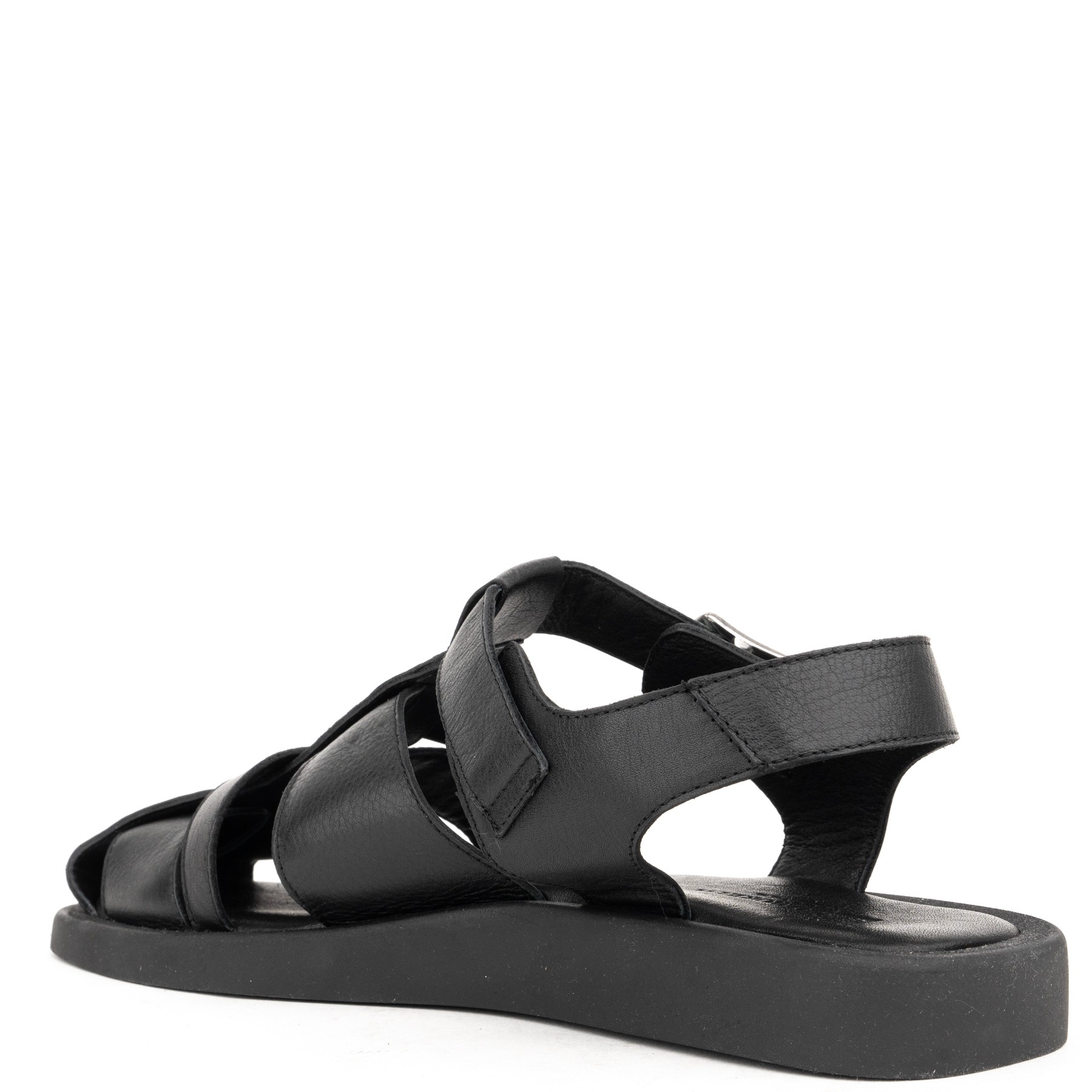 SERGIO MORETTI Basutės moterims, Juoda, Sandals 3