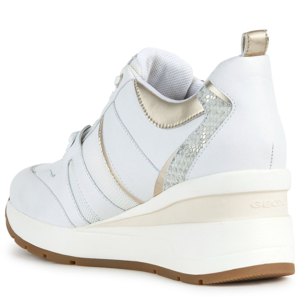 GEOX Sportiniai bateliai moterims, Balta, ZOSMA SPORT SHOES 3
