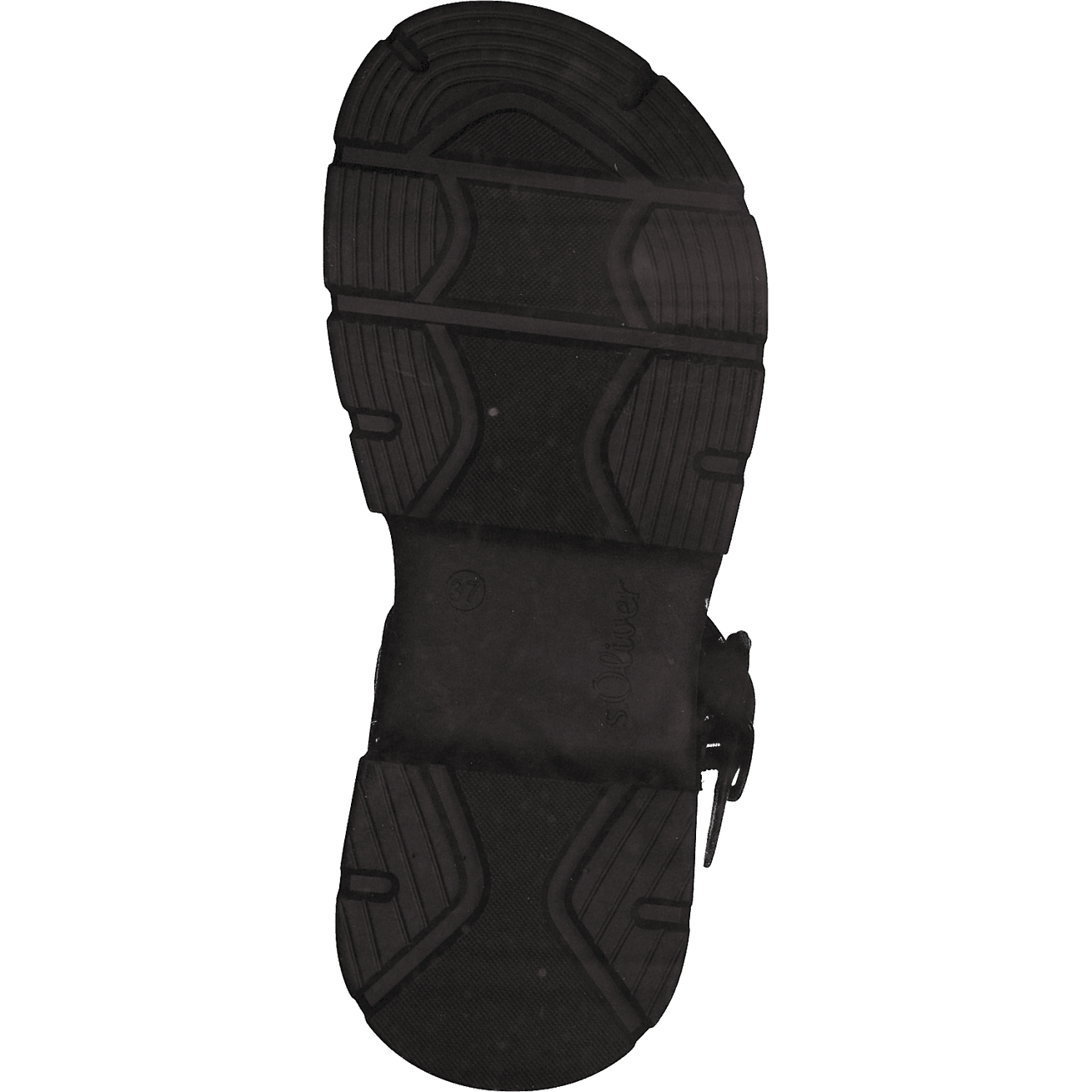 S.OLIVER Basutės moterims, Juoda, SANDALS 5