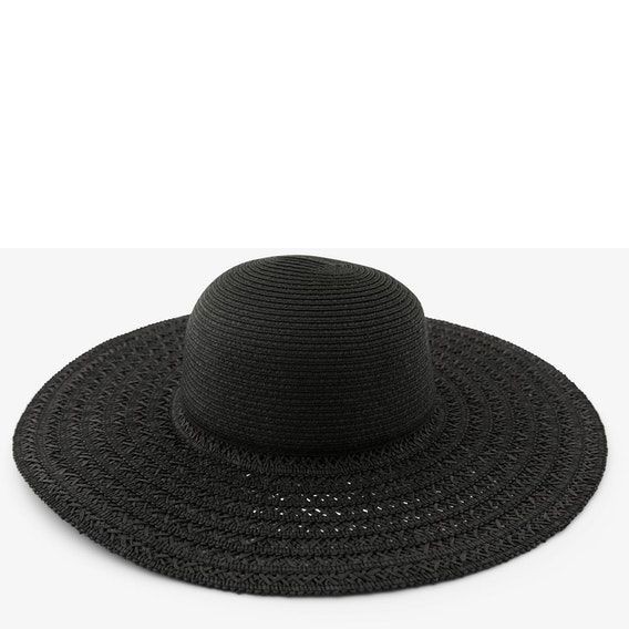 PIECES Midi suknelė moterims, Juoda, PCVILMA STRAW HAT SWW 1