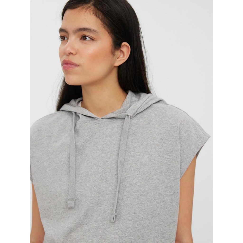 VERO MODA Megztinis moterims, Pilka, VMRENEW SL HOODIE VMA 6