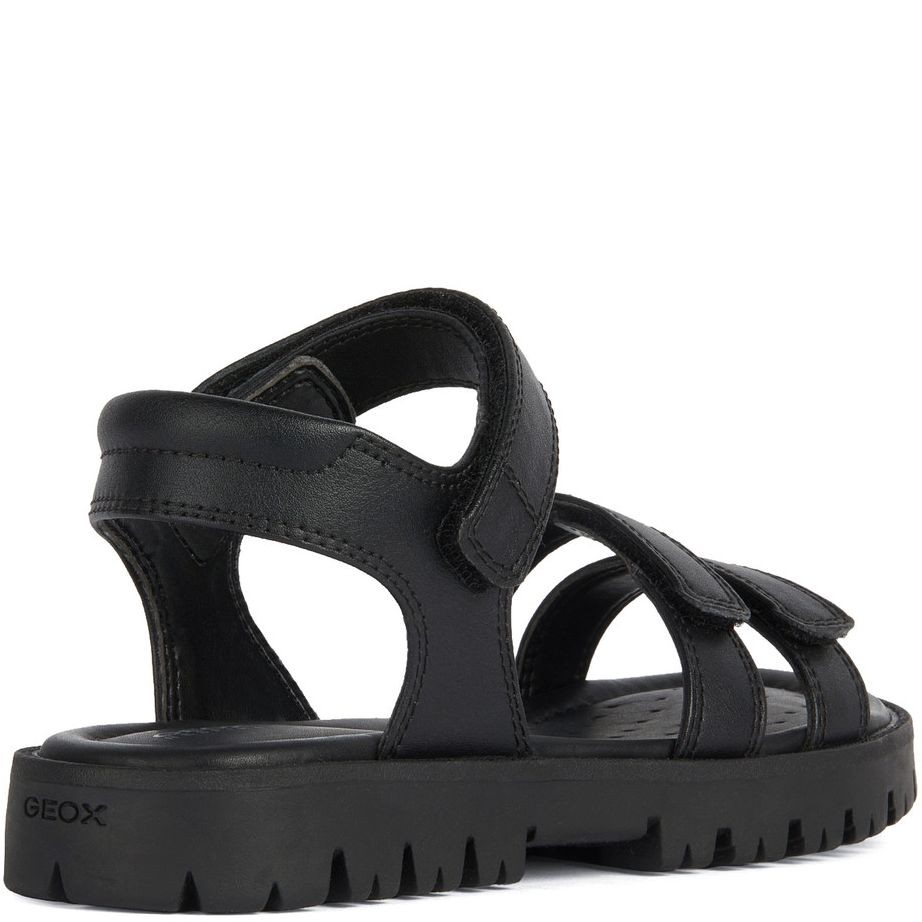 GEOX Basutės mergaitėms, Juoda, SANDALS STARBLUSH 4