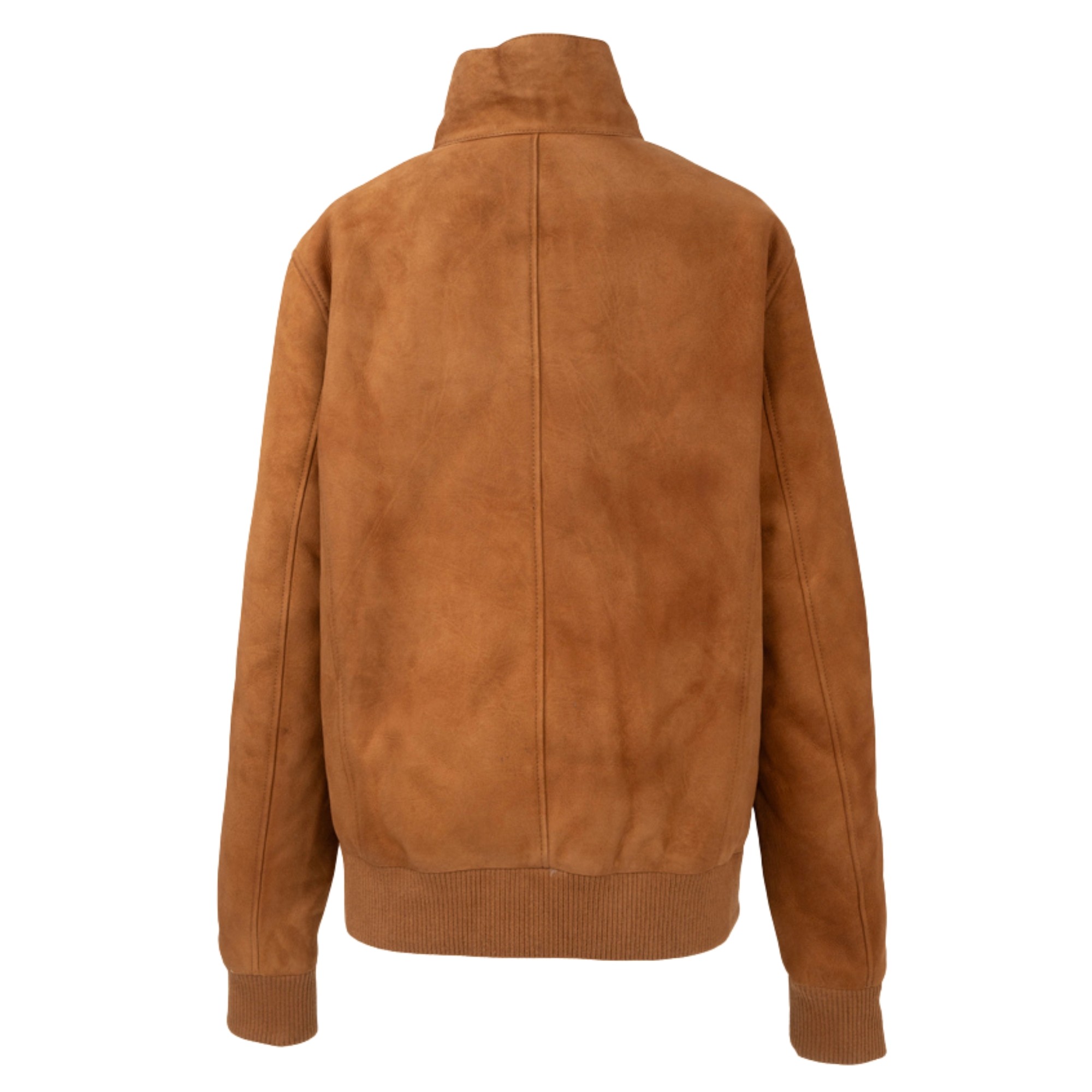 SERGIO MORETTI Odinė striukė vyrams, Smėlio, Leather jacket 2