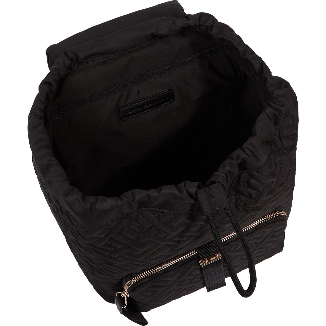 TOMMY HILFIGER Kuprinė moterims, Juoda, Flow backpack 5