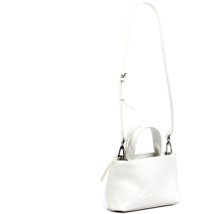 CALVIN KLEIN Rankinė per petį moterims, Balta, Set mini bag 4