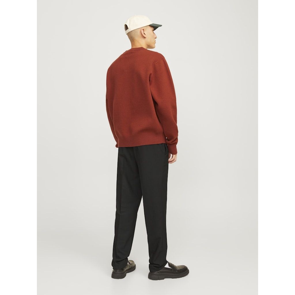 JACK & JONES Formalios kelnės vyrams, Juoda, Stace leo chino 3