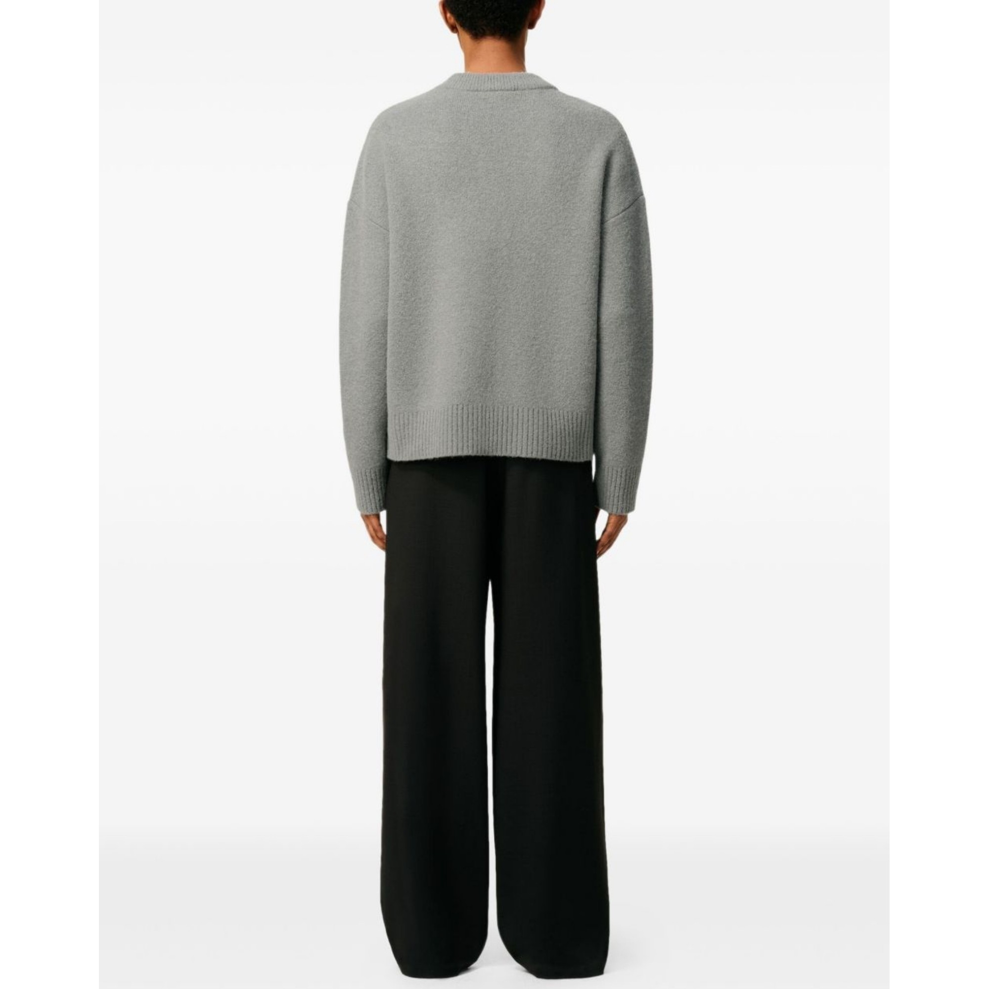 AMI PARIS Kardiganas, Pilka, Ami de coeur cardigan 3