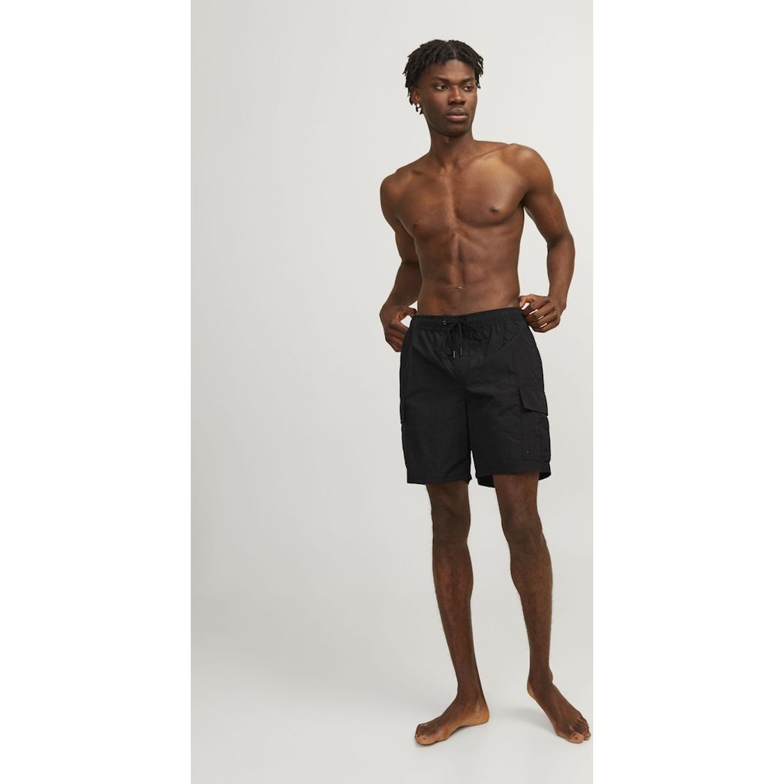 JACK & JONES Apatinė kostiumėlio dalis vyrams, Juoda, Jpstfiji bottom 5