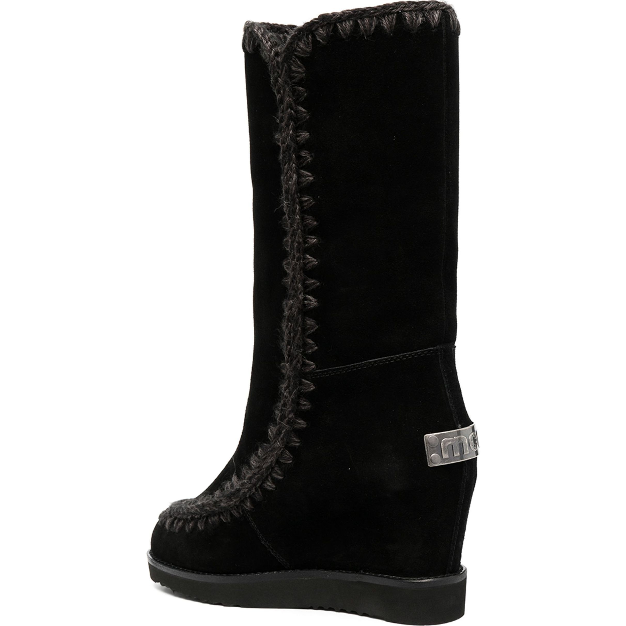 MOU Auliniai moterims, Juoda, Eskimo french toe boot 3