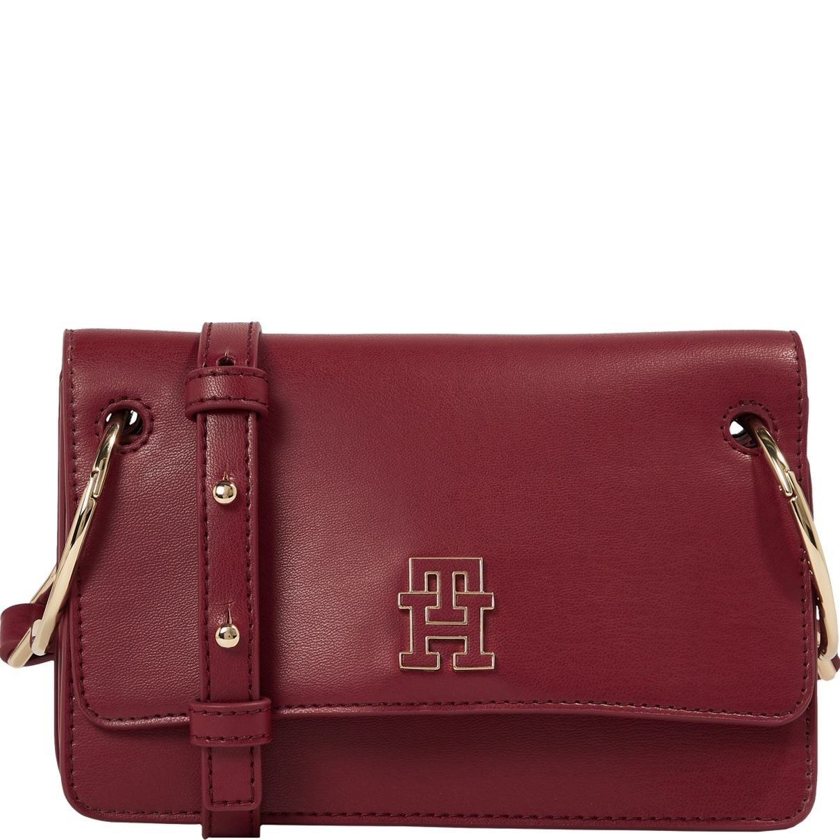 TOMMY HILFIGER Rankinė per petį moterims, Raudona, Chic crossover 1