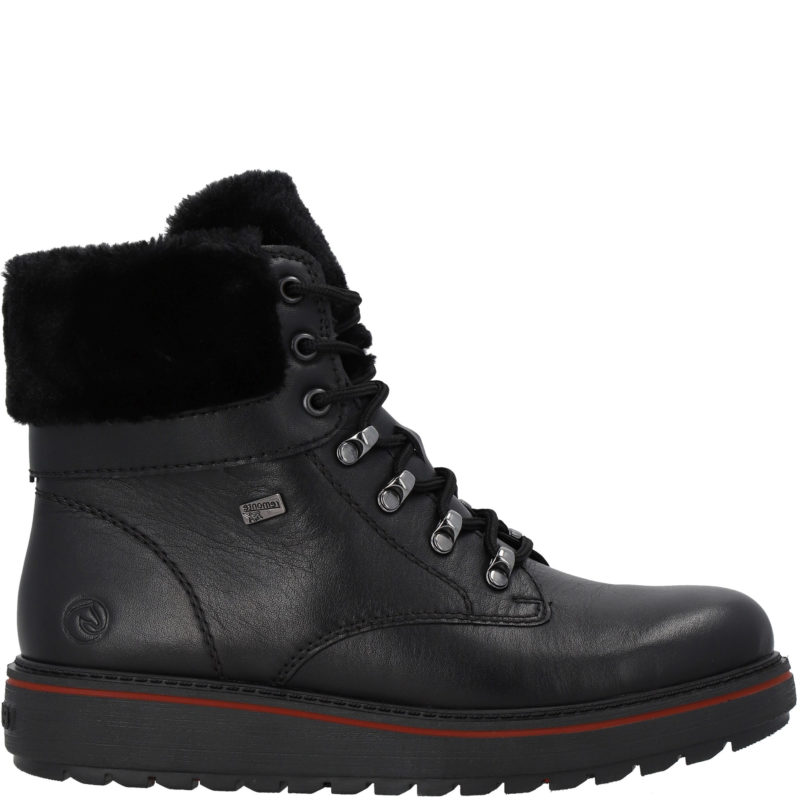 REMONTE Aulinukai moterims, Juoda, BOOTIES 4