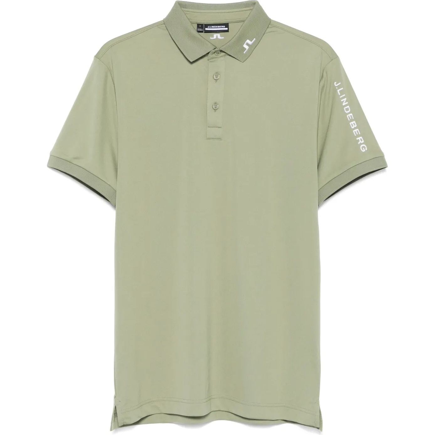 J.LINDEBERG Polo marškiniai trumpos rank. vyrams, Žalia, Tour tech polo