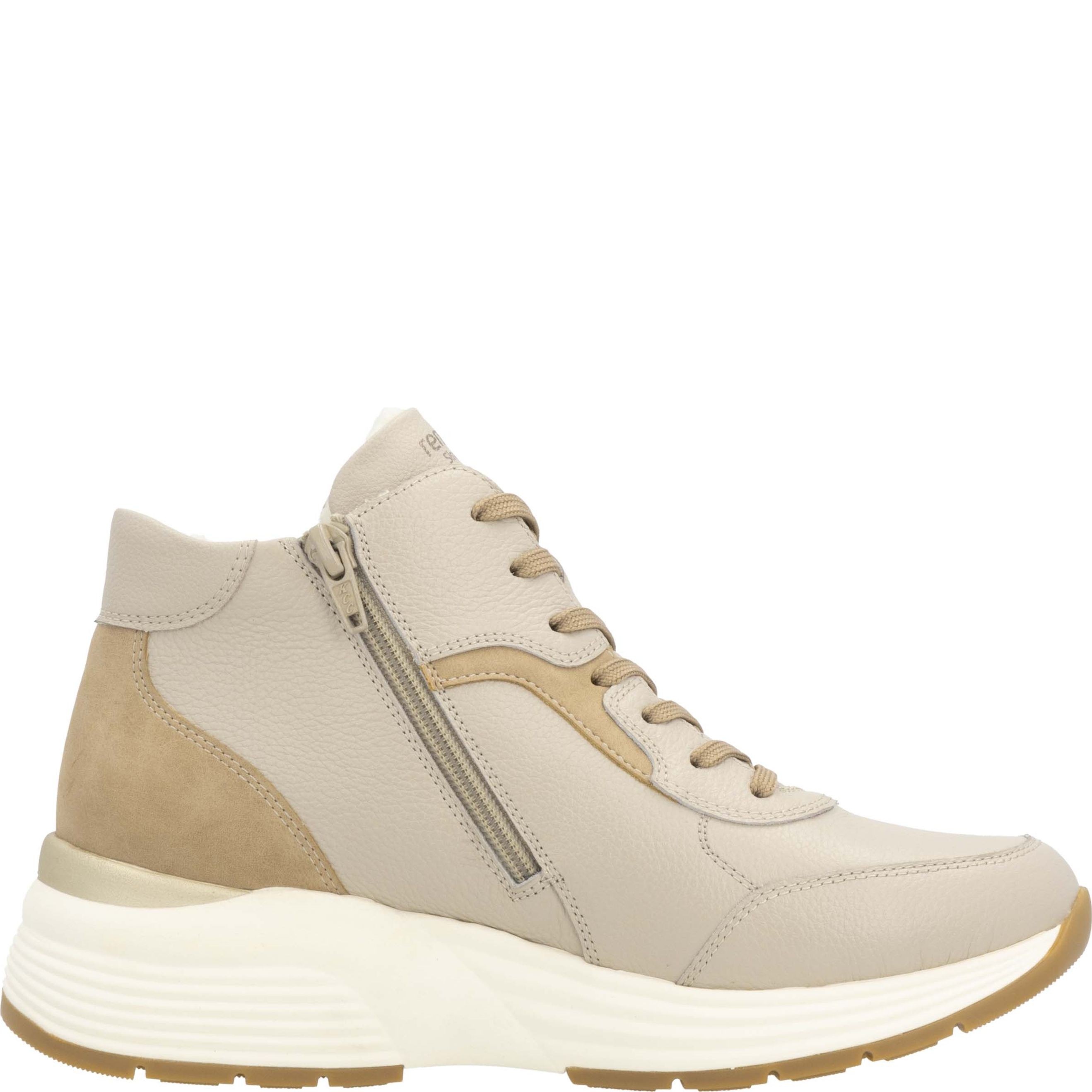 REMONTE Aulinukai moterims, Smėlio, Ladies short boots 5