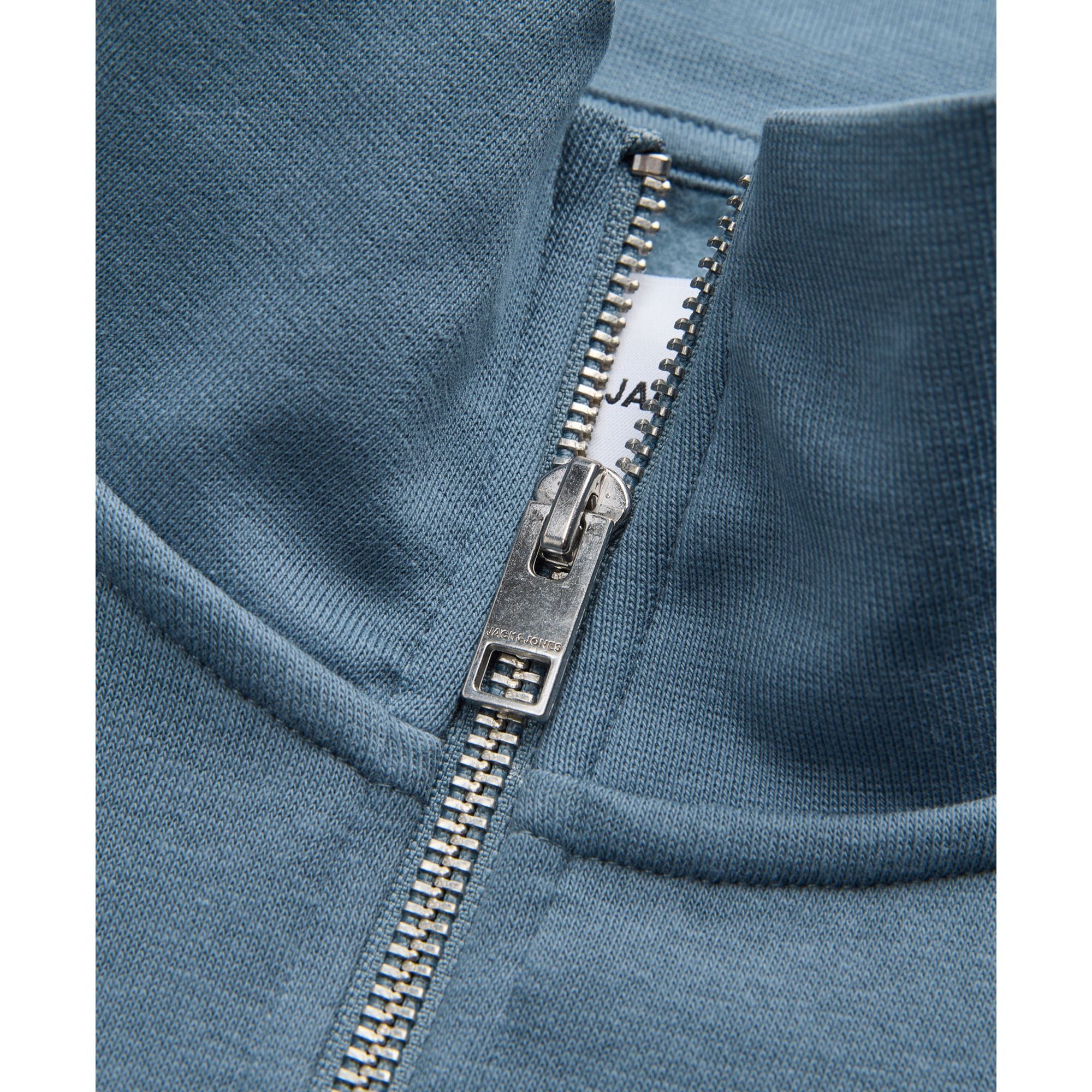 JACK & JONES Megztinis vyrams, Mėlyna, Soho sweat zip 4
