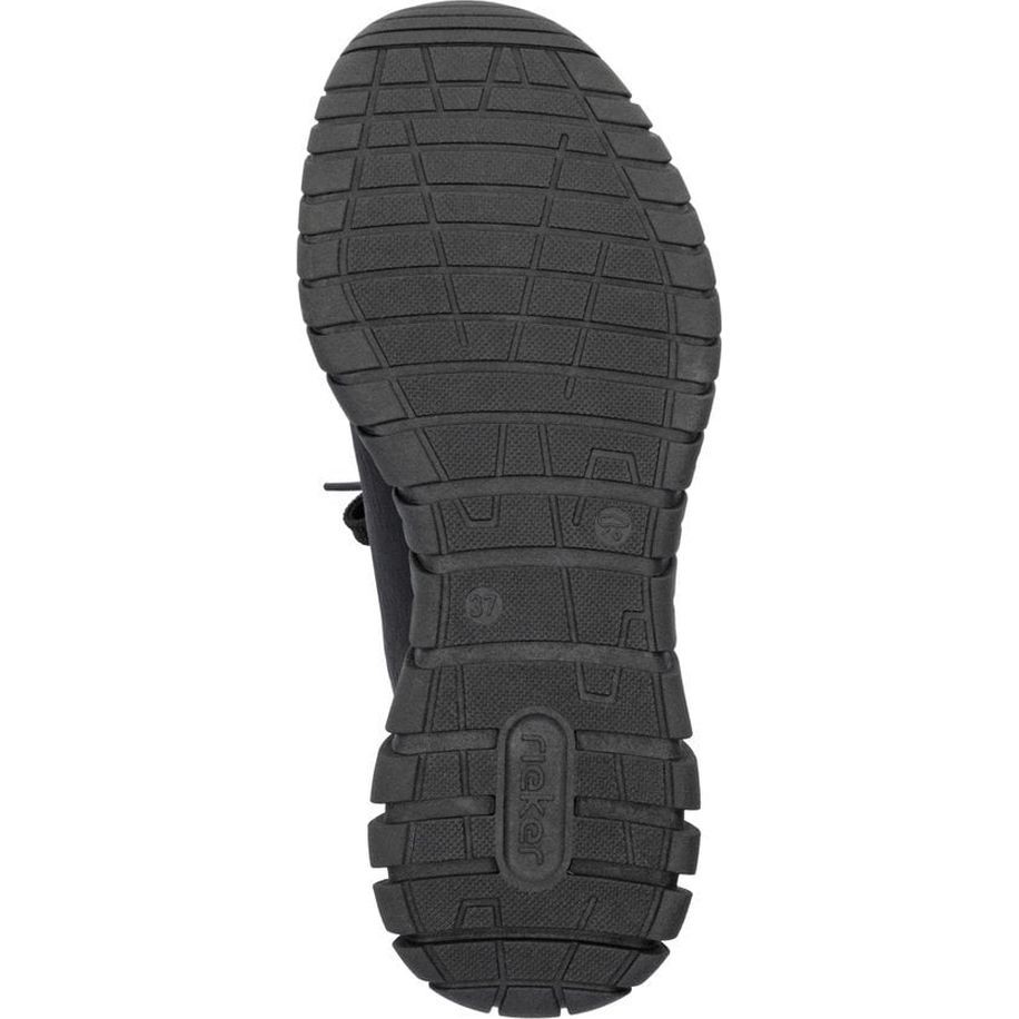 RIEKER Laisvalaikio bateliai moterims, Juoda, Ladies shoes 7