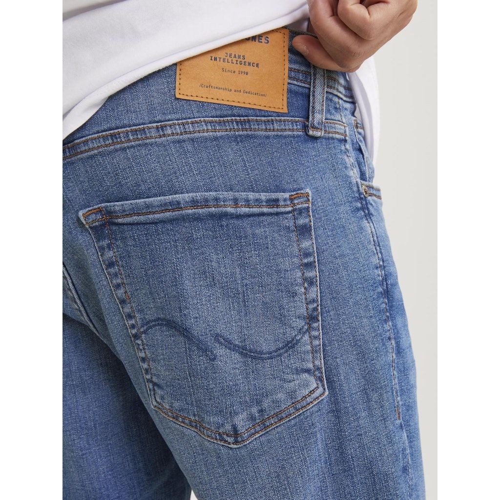 JACK & JONES Slim džinsai vyrams, Mėlyna, JJITIM JJORIGINAL AM 4