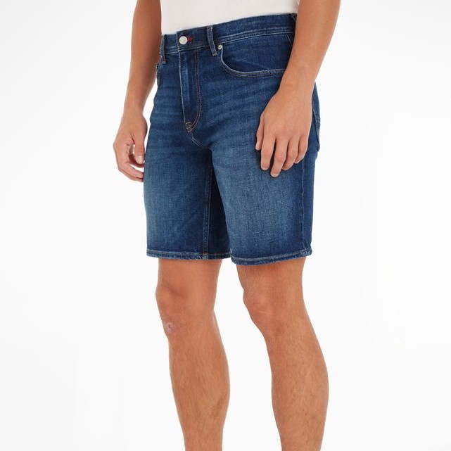 TOMMY HILFIGER Šortai vyrams, Mėlyna, Brooklyn short str caro ind 4