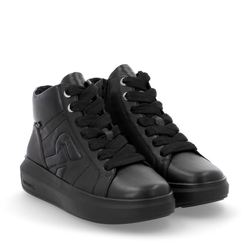 RIEKER EVOLUTION Aulinukai moterims, Juoda, Ladies mid height boots 1