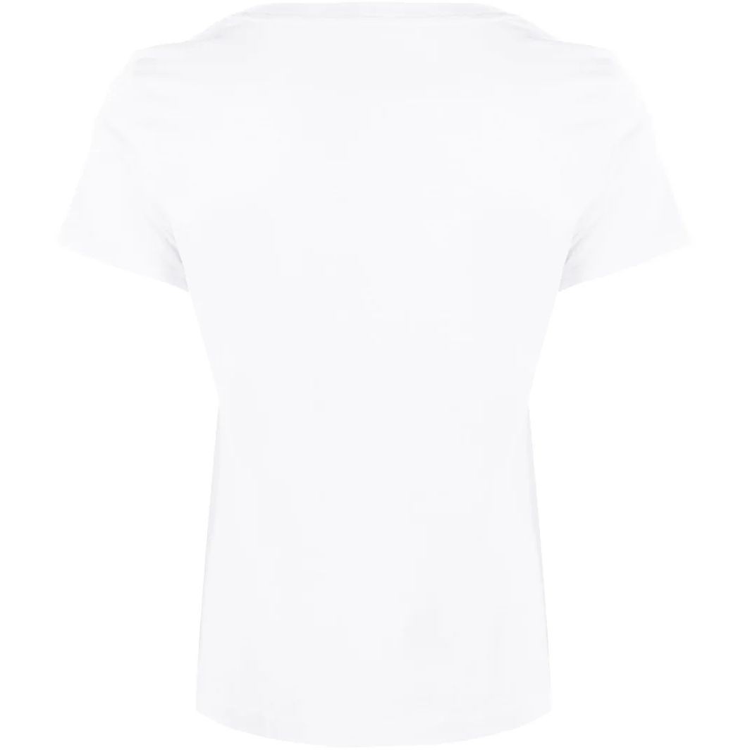 DKNY Marškinėliai trump. rankovėmis moterims, Balta, Dtm emb logo tee 2