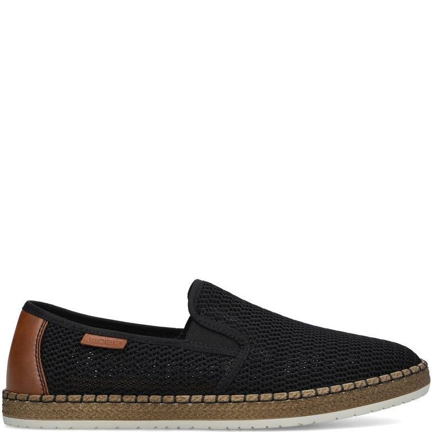 RIEKER Bateliai - vyrams, Juoda, SHOES 2