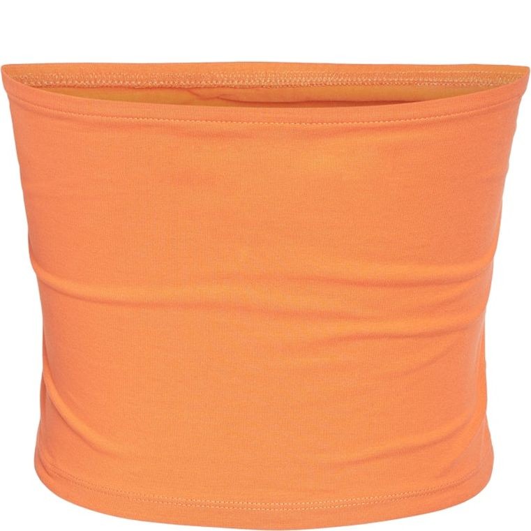 NOISY MAY Marškiniai be rankovių moterims, Oranžinė, Nmbrandon tank top 2