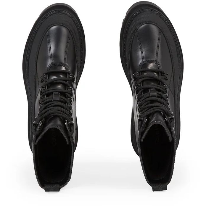 CALVIN KLEIN JEANS Aulinukai moterims, Juoda, Flatform lace up boot 3