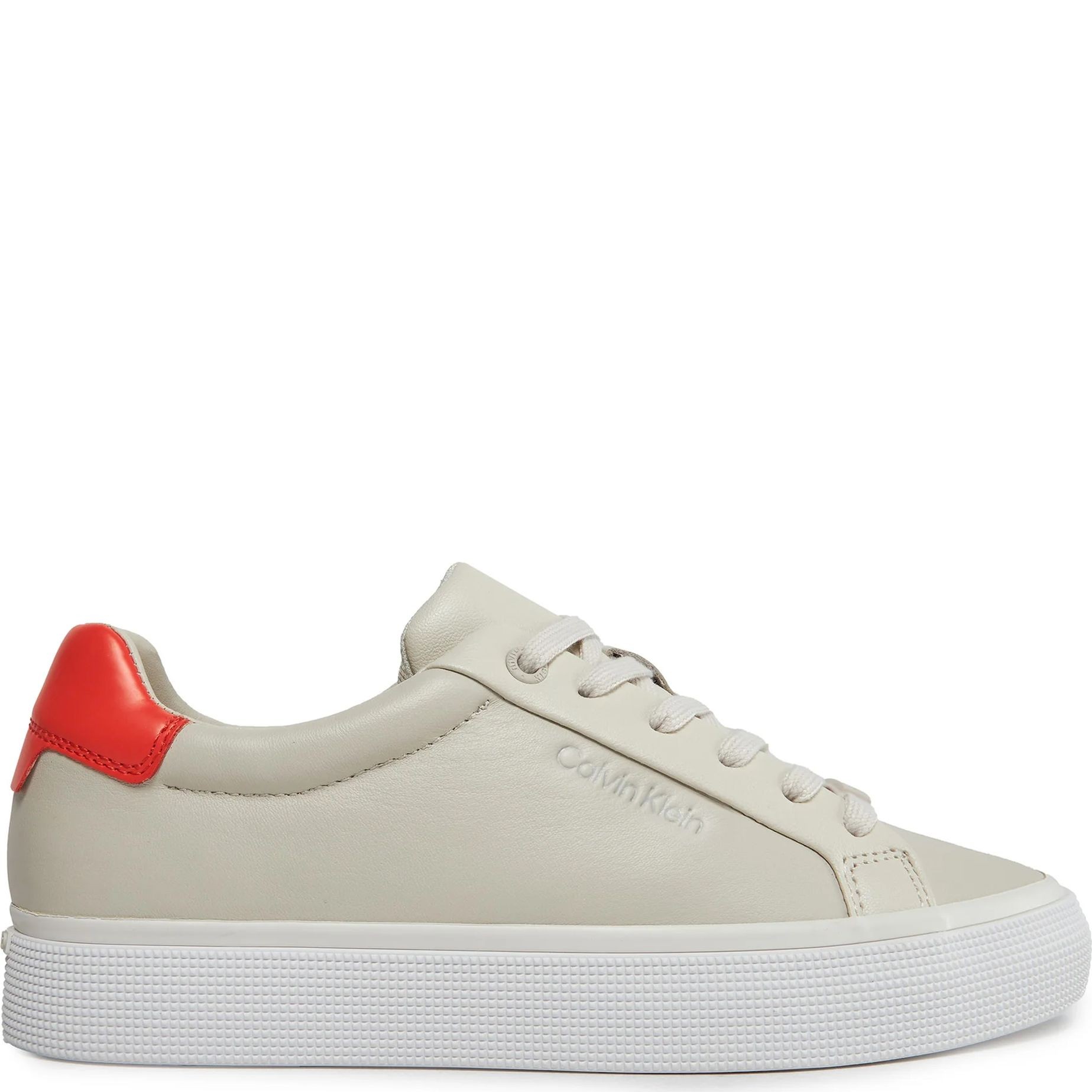 CALVIN KLEIN Laisvalaikio bateliai moterims, Smėlio, Vulc diamond foxing leisure 2