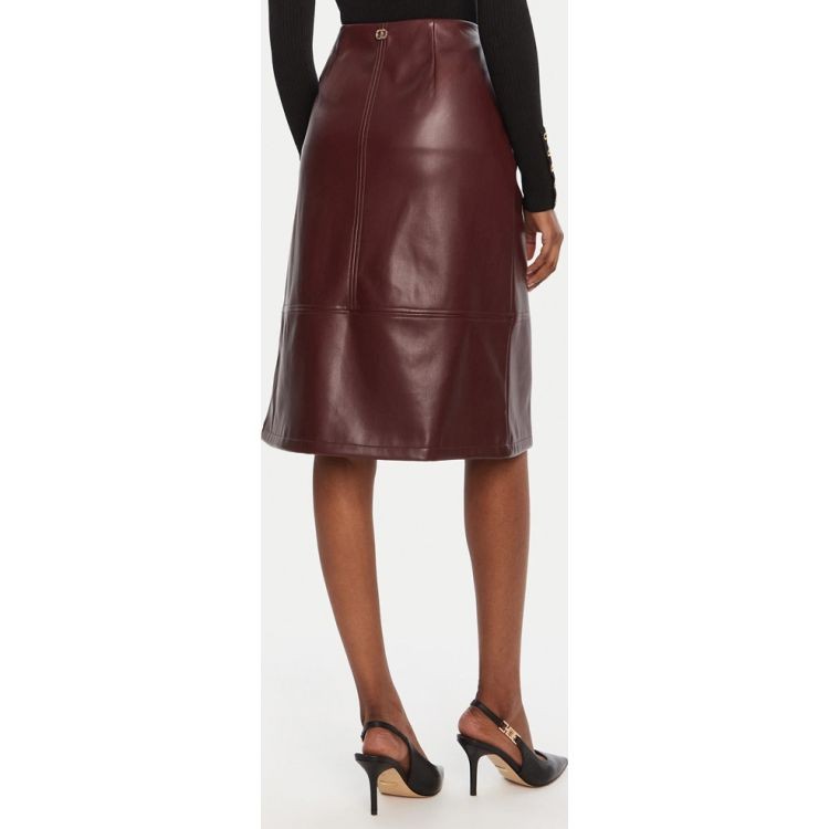TWINSET Midi sijonas moterims, Vyšninė, Midi skirt 3