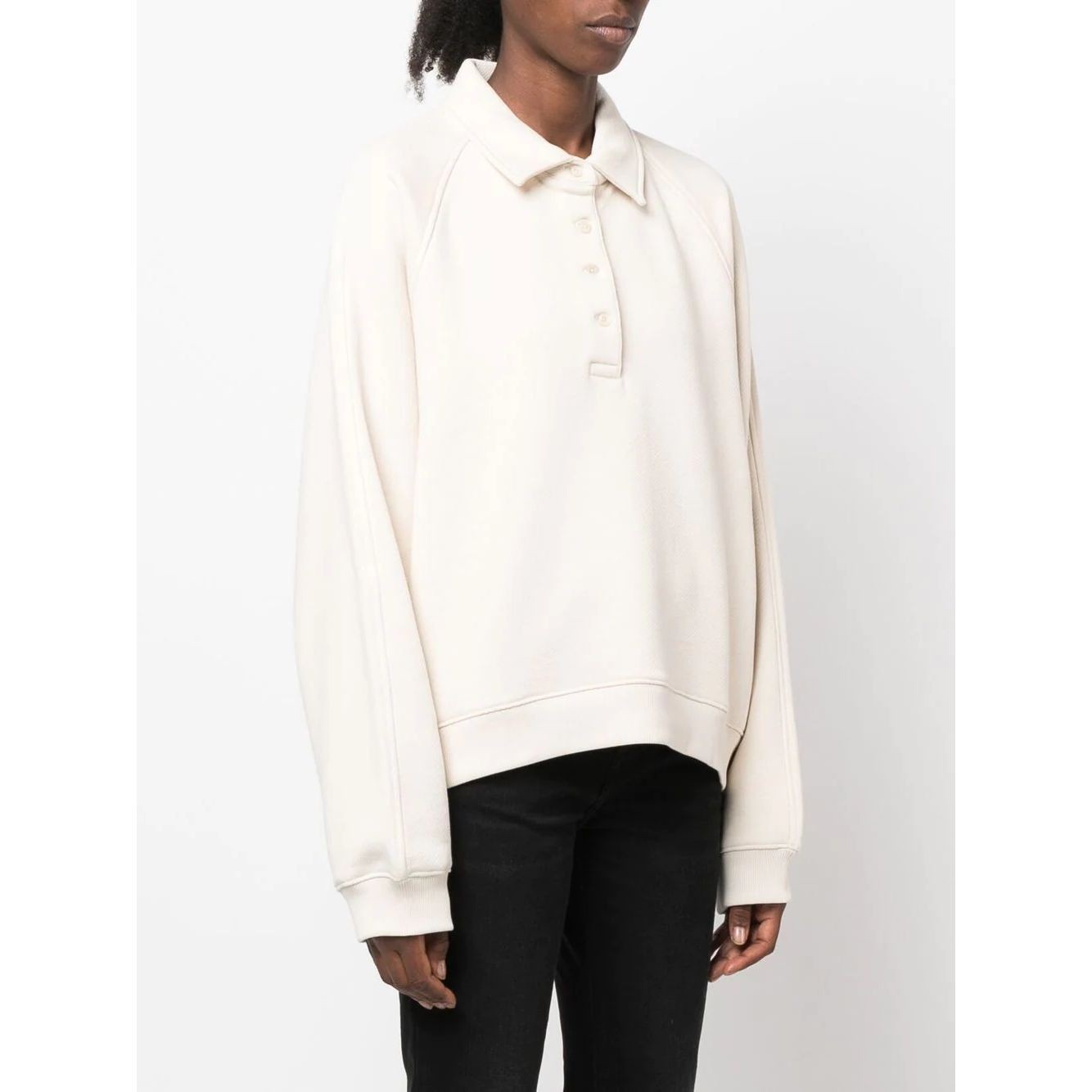 AXEL ARIGATO Sportinis nertinis moterims, Smėlio, Sunday Polo Sweatshirt 3