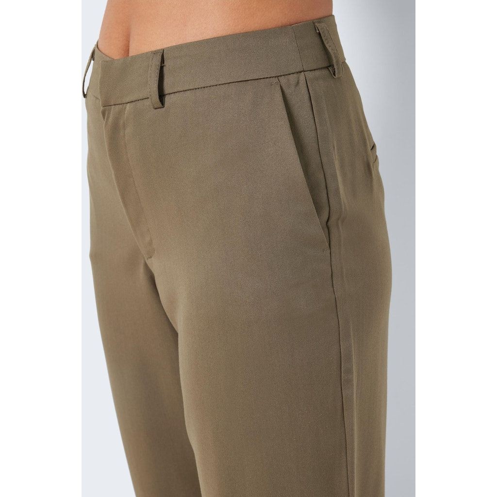 NOISY MAY Kelnės moterims, Ruda, NMTHEA VIVIAN NW PANT 4