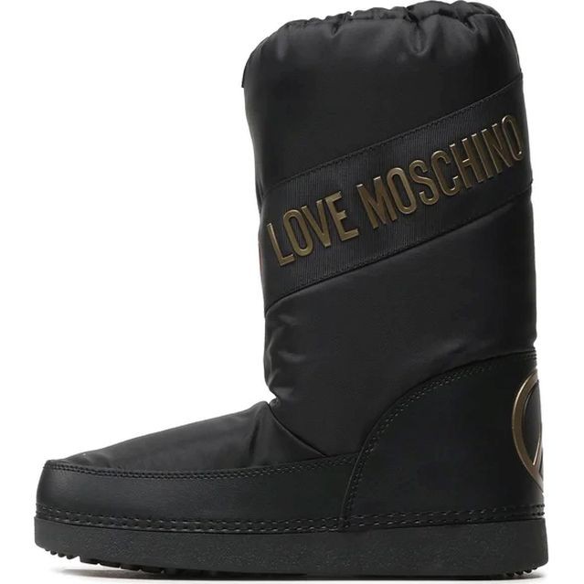 LOVE MOSCHINO Pašiltinti auliniai moterims, Juoda, Ski Boots 4