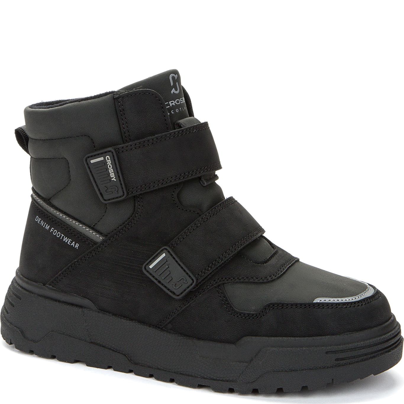 CROSBY Aulinukai berniukams, Juoda, Booties Pop 1