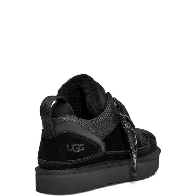 UGG Pašiltinti aulinukai moterims, Juoda, Lowmel 4