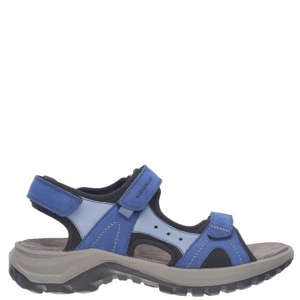 SALAMANDER Basutės moterims, Mėlyna, Lexxa sandals