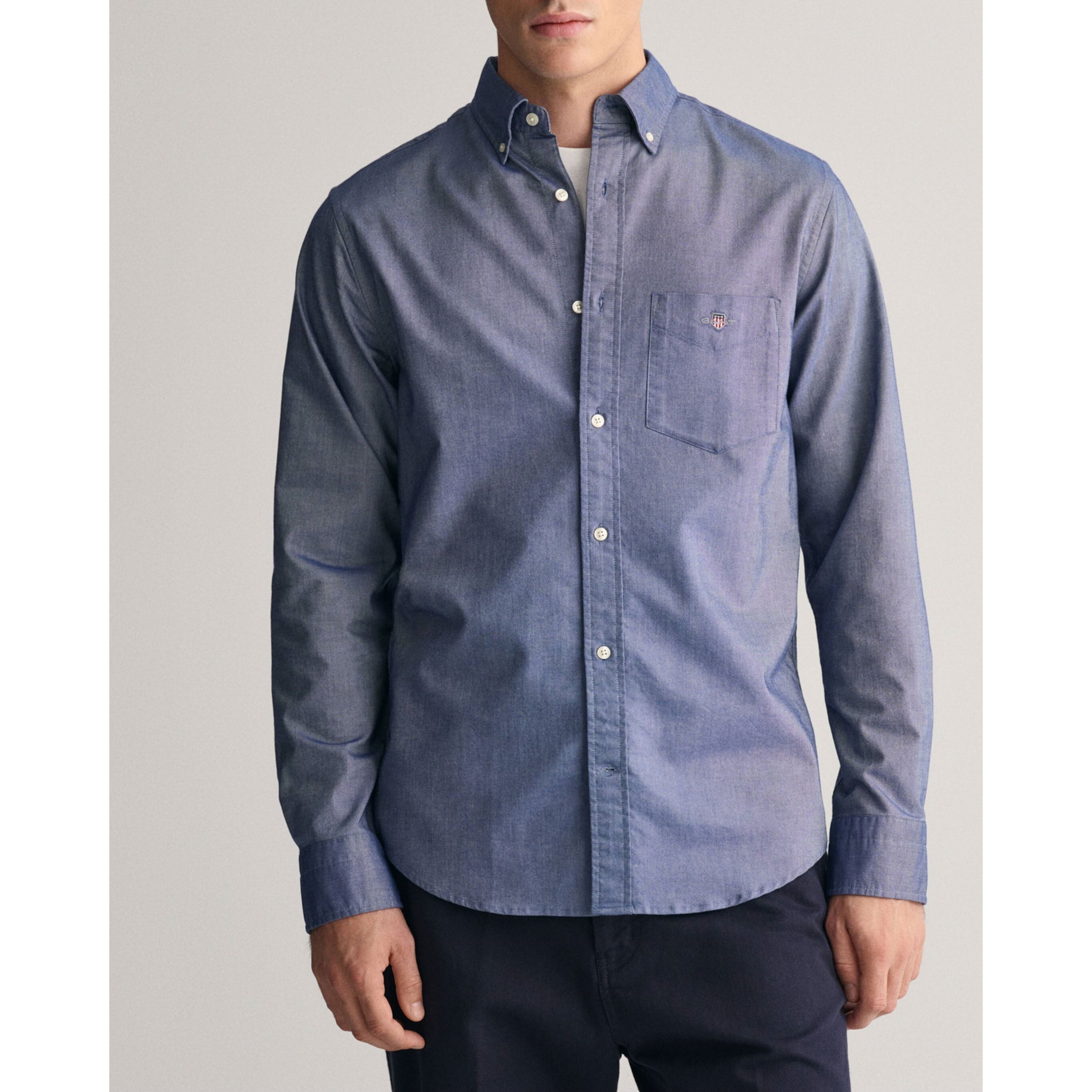 GANT Marškiniai vyrams, Mėlyna 2