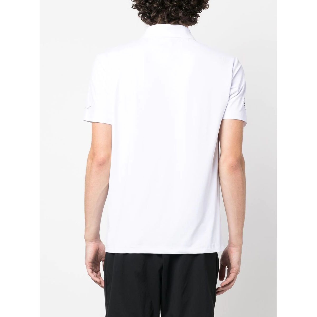 EA7 Polo marškiniai trumpos rank. vyrams, Balta, Polo shirt 4