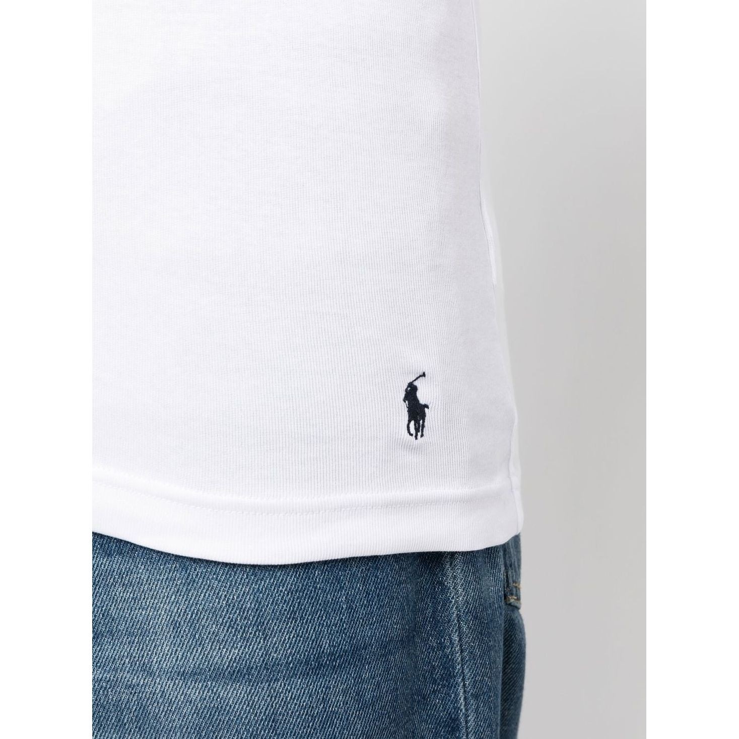 POLO RALPH LAUREN UW Marškiniai be rankovių vyrams, Balta, Classic 2 pack tank 4