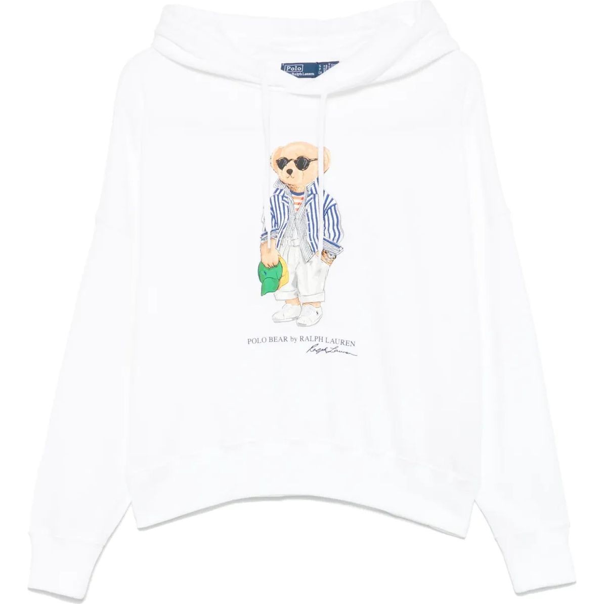 POLO RALPH LAUREN Sportinis nertinis moterims, Balta, Long sleeve-sweatshirt