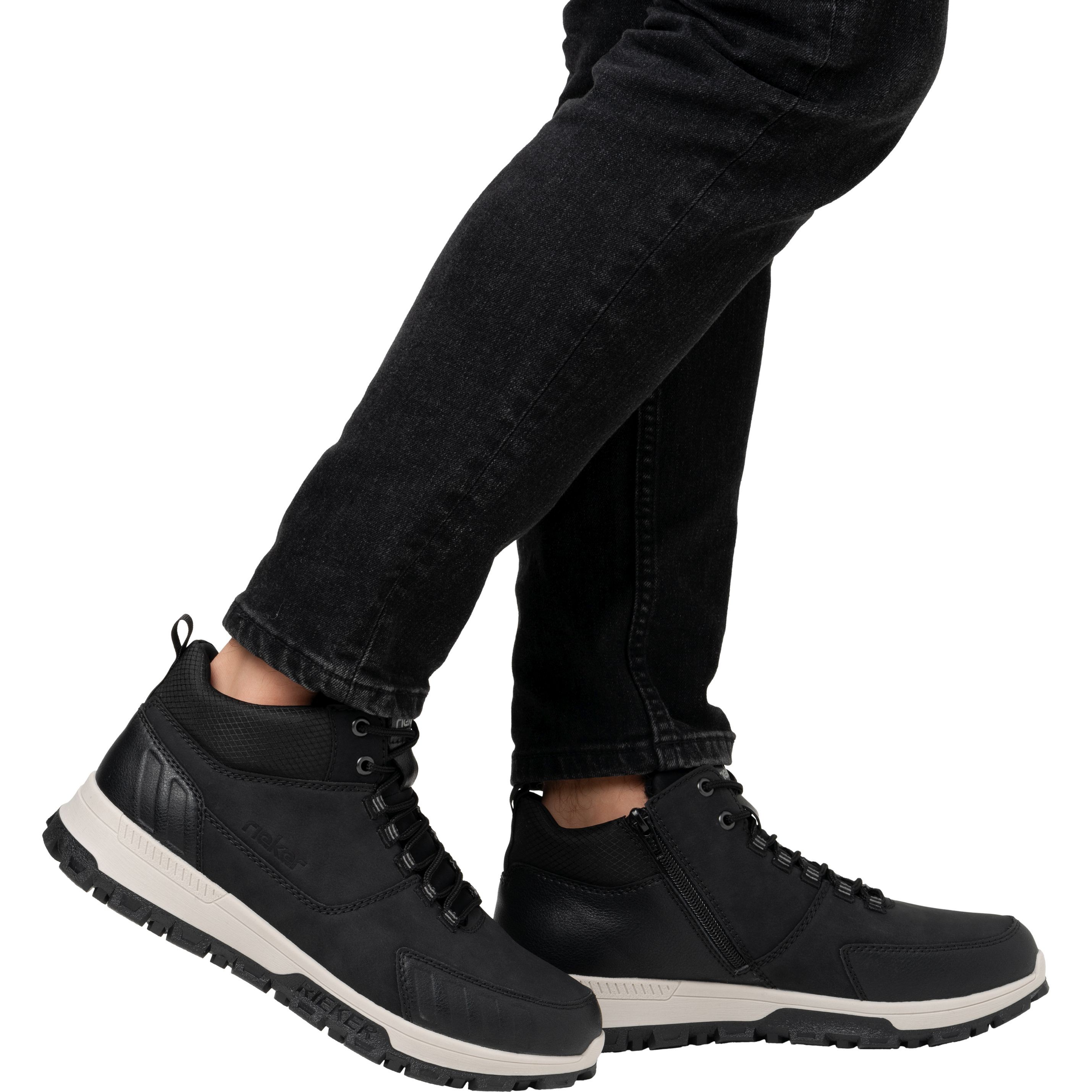 RIEKER Aulinukai vyrams, Juoda, Mens short boots 2