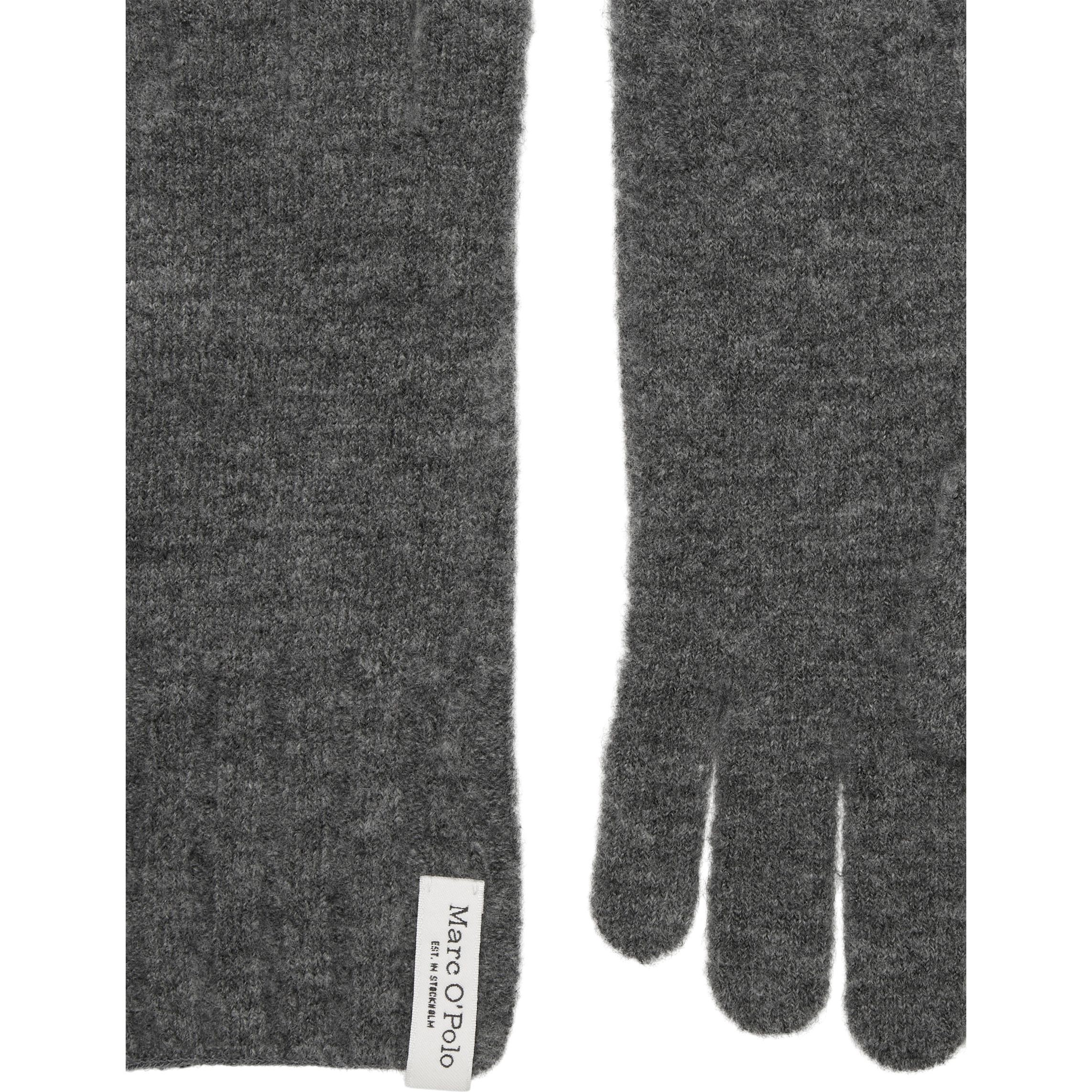 MARC O'POLO Pirštuotos pirštinės moterims, Pilka, Gloves 409606804011 2