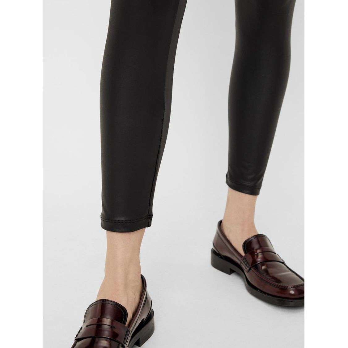 PIECES Kelnės moterims, Juoda, PCAMINDA HW LEGGINGS 2