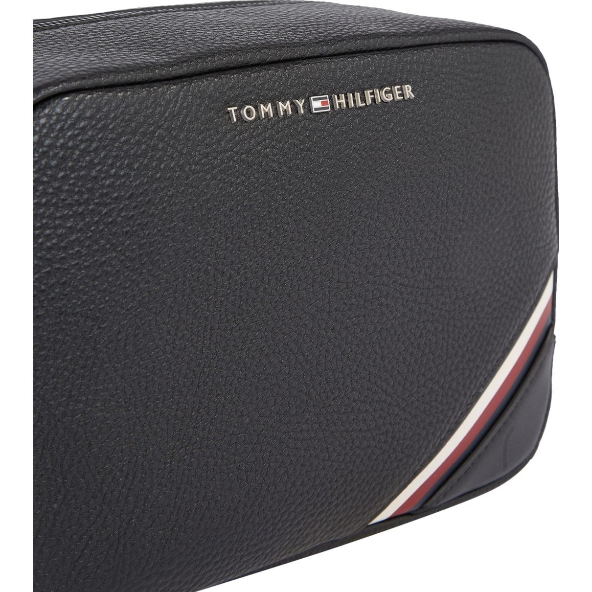 TOMMY HILFIGER Kosmetinė vyrams, Juoda, Central washbag 3
