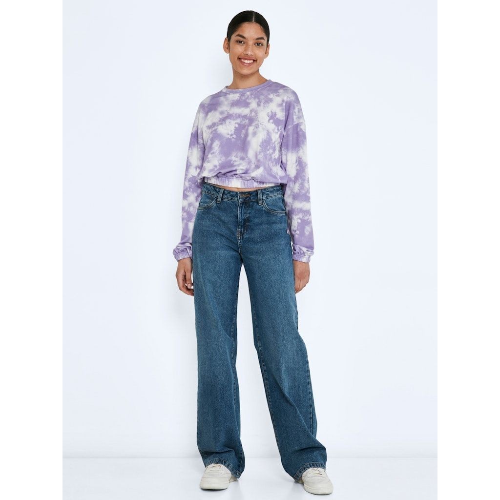 NOISY MAY Palaidinės moterims, Balta, NMSONJA L/S SEMI CROP 2