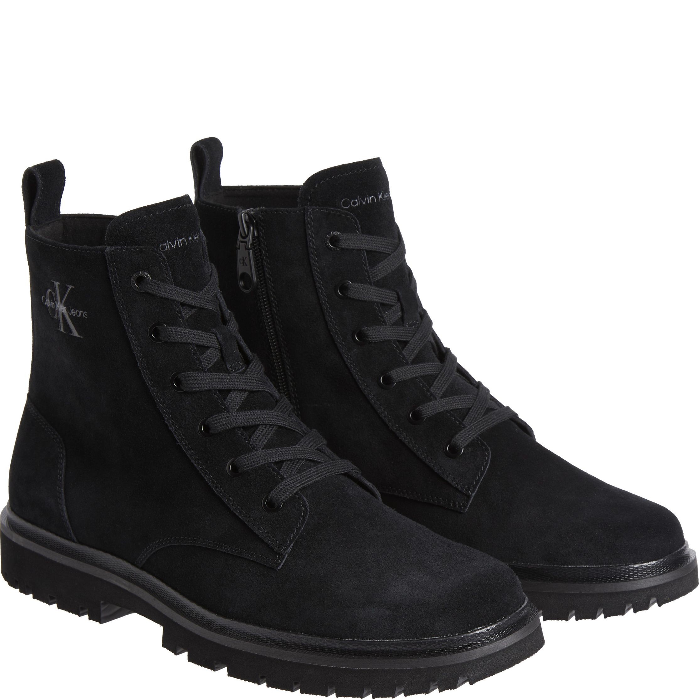 CALVIN KLEIN JEANS Aulinukai vyrams, Juoda, Boot mid laceup iconic dress 1