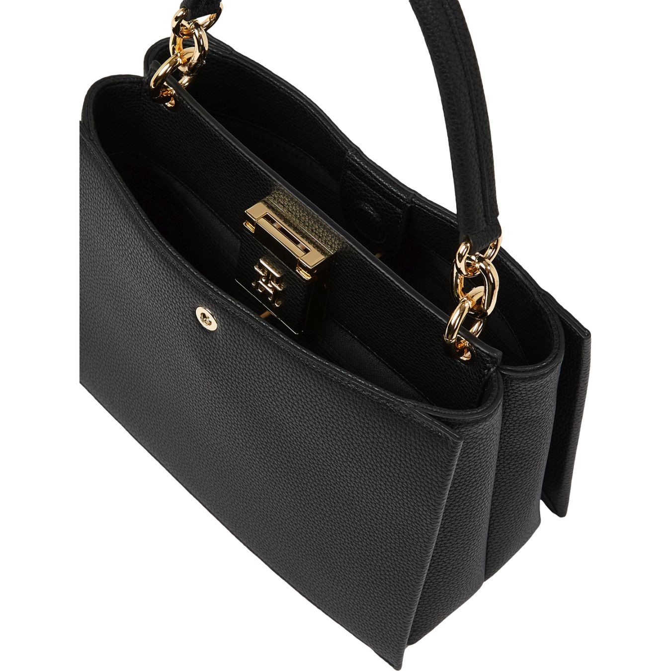 TOMMY HILFIGER Rankinė per petį moterims, Juoda, Her mini tote 3